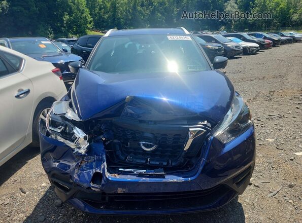 3N1CP5CU9KL491584 2019 NISSAN KICKS Blue Vista frontal