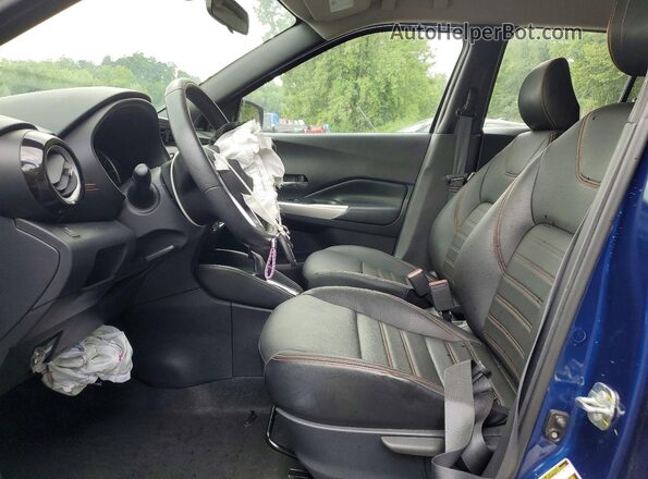 3N1CP5CU9KL491584 2019 NISSAN KICKS Blue Vista interior delantera