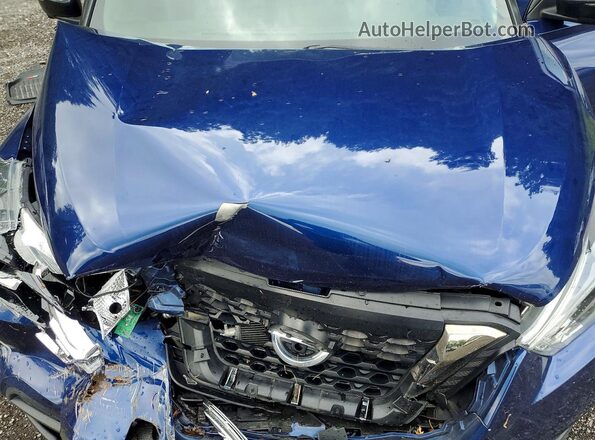 3N1CP5CU9KL491584 2019 NISSAN KICKS Blue Vista interior trasera
