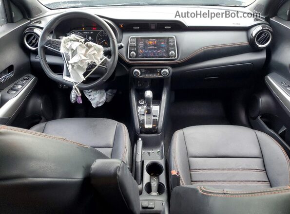 3N1CP5CU9KL491584 2019 NISSAN KICKS Blue Vista del salpicadero