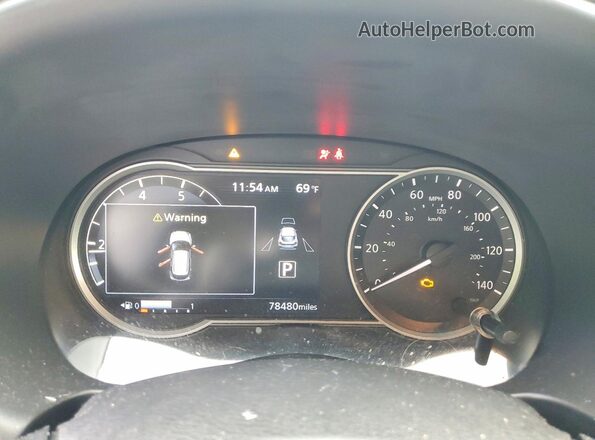 3N1CP5CU9KL491584 2019 NISSAN KICKS Blue Vista del cuadro de instrumentos
