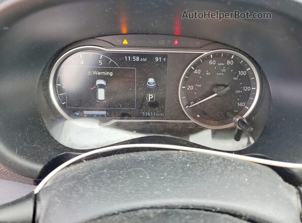3N1CP5CU9KL520632 2019 NISSAN KICKS Gray ხელსაწყოთა პანელის ხედი