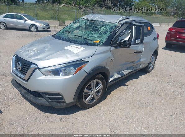 3N1CP5CU9KL533879 2019 NISSAN KICKS Gray Front left