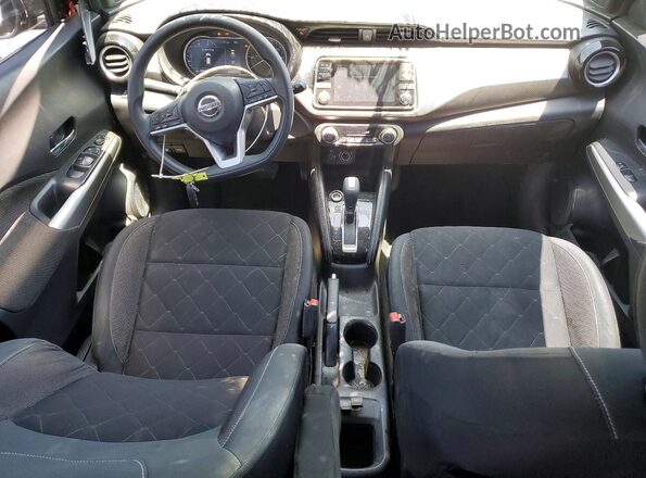 3N1CP5CU9KL549712 2019 NISSAN KICKS Black Вид панелі приладів