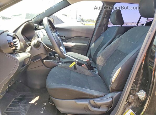 3N1CP5CU9KL549712 2019 NISSAN KICKS Black Вид салону спереду