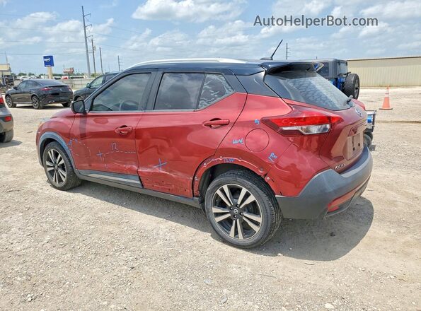 3N1CP5CU9KL551797 2019 NISSAN KICKS Красный Задняя левая четверть