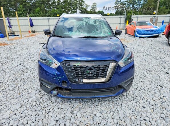 3N1CP5CU9KL567448 2019 NISSAN KICKS Blue წინა ხედი