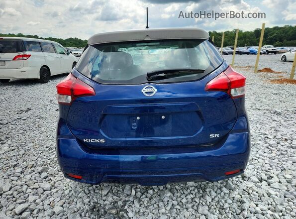3N1CP5CU9KL567448 2019 NISSAN KICKS Blue უკანა ხედი