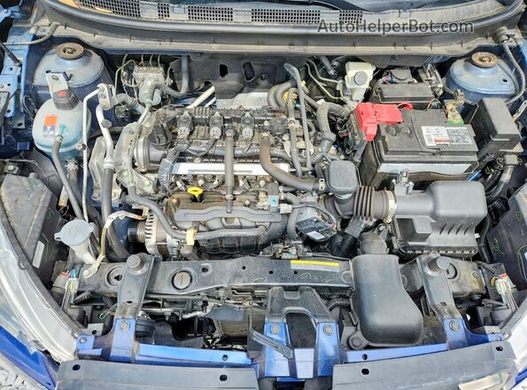 3N1CP5CU9KL567448 2019 NISSAN KICKS Blue ძრავის განყოფილების ხედი