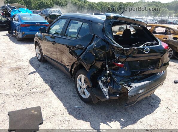 3N1CP5CUXJL518175 2018 NISSAN KICKS Черный Задняя левая четверть