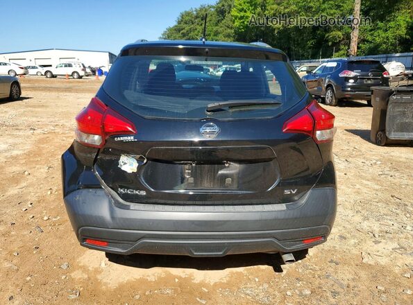 3N1CP5CUXJL523747 2018 NISSAN KICKS Black Widok z tyłu
