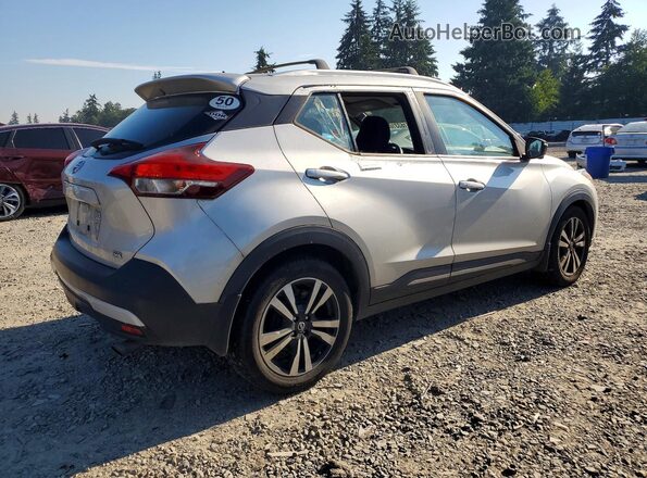 3N1CP5CUXJL539625 2018 NISSAN KICKS Silver უკანა მარჯვენა