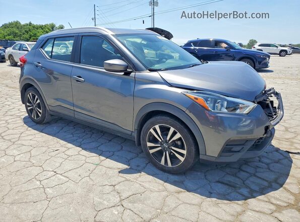 3N1CP5CUXJL542363 2018 NISSAN KICKS Gray Delantero derecho