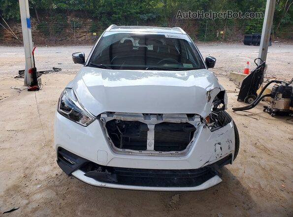 3N1CP5CUXKL471621 2019 NISSAN KICKS White Вид спереду