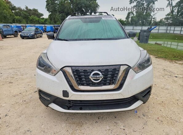 3N1CP5CUXKL491609 2019 NISSAN KICKS Белый Вид спереди