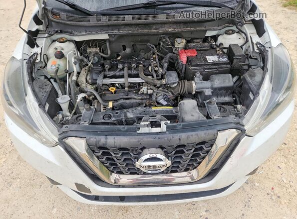 3N1CP5CUXKL491609 2019 NISSAN KICKS Белый Вид подкапотного пространства
