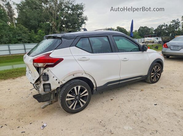 3N1CP5CUXKL491609 2019 NISSAN KICKS Белый Задняя правая четверть