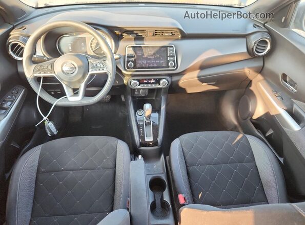3N1CP5CUXKL494719 2019 NISSAN KICKS Gray წინა პანელის ხედი