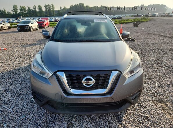 3N1CP5CUXKL494719 2019 NISSAN KICKS Gray წინა ხედი