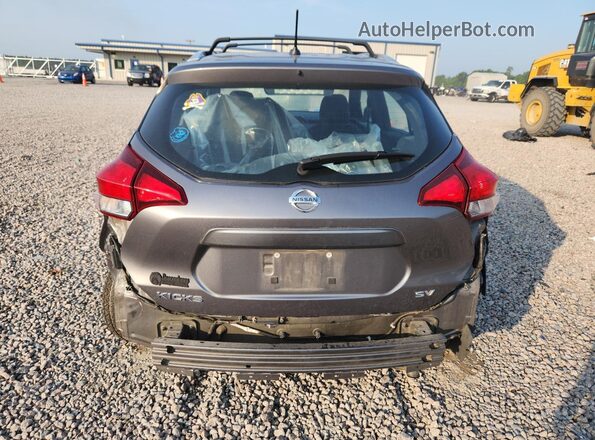 3N1CP5CUXKL494719 2019 NISSAN KICKS Gray უკანა ხედი