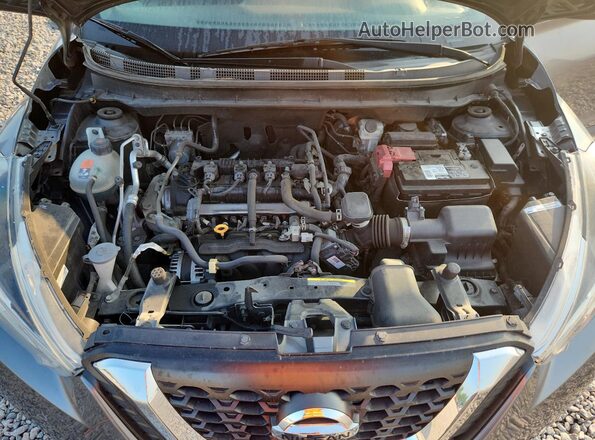 3N1CP5CUXKL494719 2019 NISSAN KICKS Gray ძრავის განყოფილების ხედი