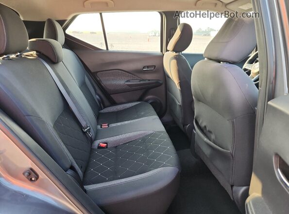 3N1CP5CUXKL494719 2019 NISSAN KICKS Gray უკანა სალონის ხედი