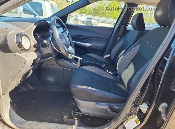 3N1CP5CUXKL500048 2019 NISSAN KICKS Black Вид салону спереду