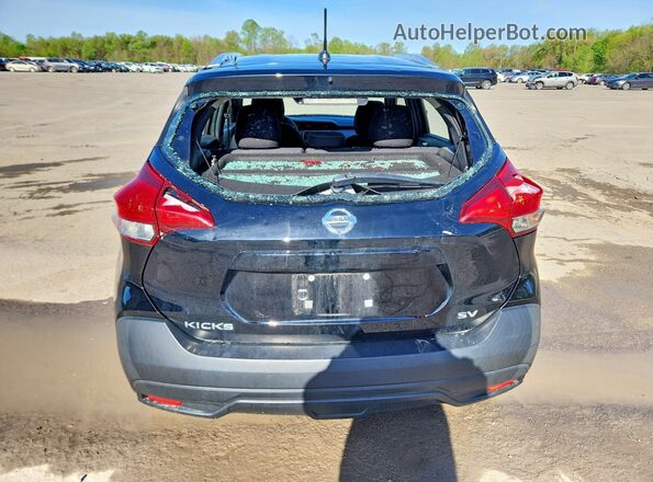 3N1CP5CUXKL500048 2019 NISSAN KICKS Black Вид ззаду