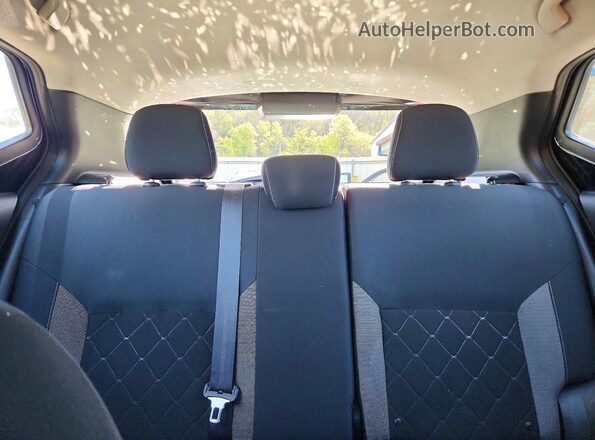 3N1CP5CUXKL500048 2019 NISSAN KICKS Black Вид задніх сидінь