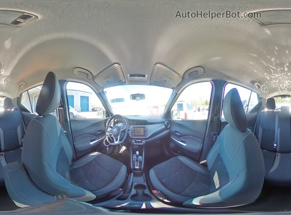 3N1CP5CUXKL500048 2019 NISSAN KICKS Black Панорамний вид салону 360°