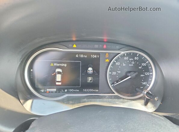 3N1CP5CUXKL503676 2019 NISSAN KICKS Silver ხელსაწყოთა პანელის ხედი