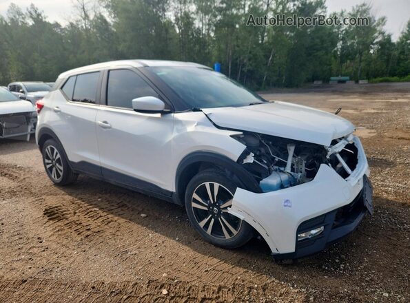 3N1CP5CUXKL508991 2019 NISSAN KICKS White Przód prawy