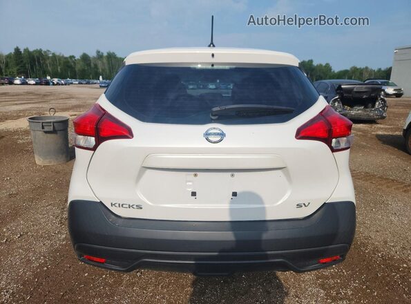 3N1CP5CUXKL508991 2019 NISSAN KICKS White Widok z tyłu