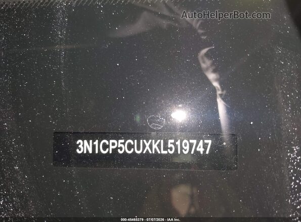 3N1CP5CUXKL519747 2019 NISSAN KICKS Белый 