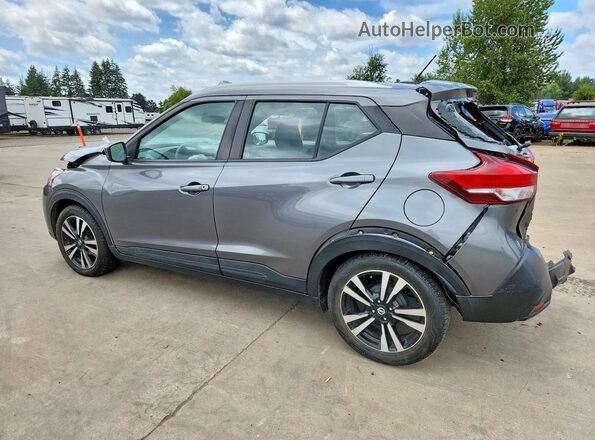 3N1CP5CUXKL524835 2019 NISSAN KICKS Серый Задняя левая четверть
