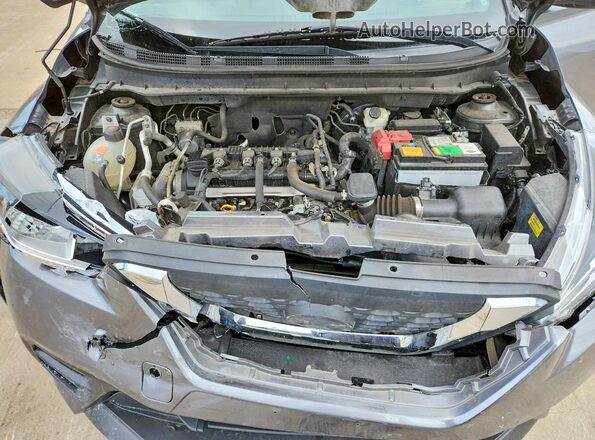 3N1CP5CUXKL524835 2019 NISSAN KICKS Серый Вид задней части салона