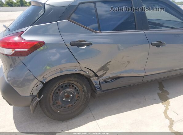 3N1CP5CUXKL524866 2019 NISSAN KICKS Gray Вид спереду
