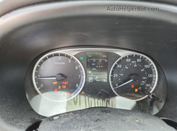 3N1CP5CUXKL524897 2019 NISSAN KICKS Gray Вид щитка приладів