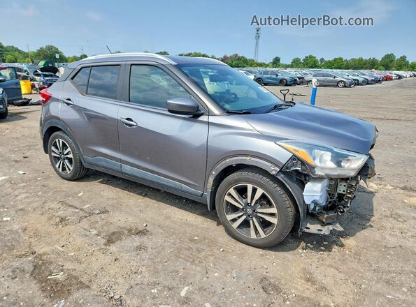 3N1CP5CUXKL532482 2019 NISSAN KICKS Gray წინა მარჯვენა