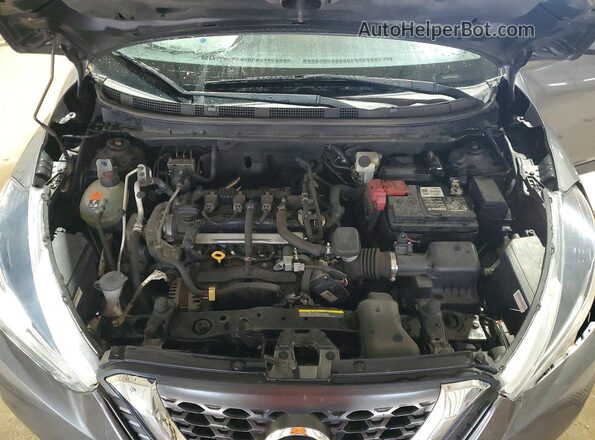 3N1CP5CUXKL532661 2019 NISSAN KICKS Gray Rear interior view