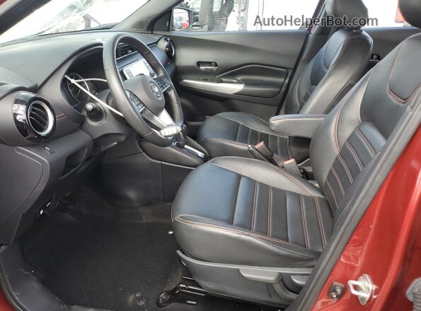 3N1CP5CUXKL532742 2019 NISSAN KICKS Red Սալոնի դիմացի տեսք