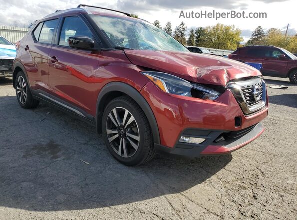 3N1CP5CUXKL532742 2019 NISSAN KICKS Red Առջևի աջ