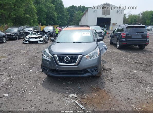 3N1CP5CUXKL534300 2019 NISSAN KICKS Серый Вид щитка приборов