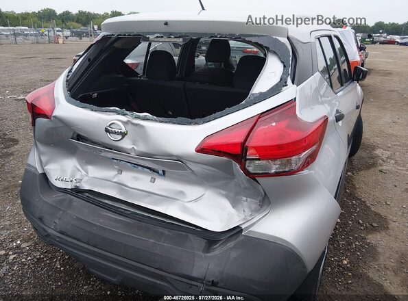 3N1CP5CUXKL536340 2019 NISSAN KICKS Silver Front view