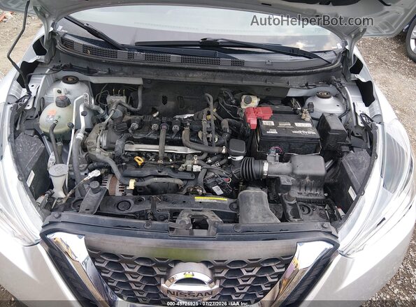 3N1CP5CUXKL536340 2019 NISSAN KICKS Silver Rear view