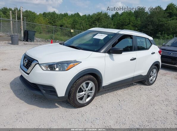 3N1CP5CUXKL554739 2019 NISSAN KICKS White Передня ліва чверть