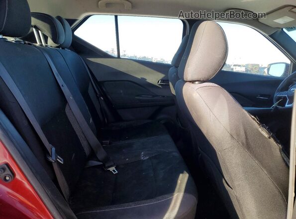 3N1CP5CUXKL555437 2019 NISSAN KICKS Красный Вид задней части салона