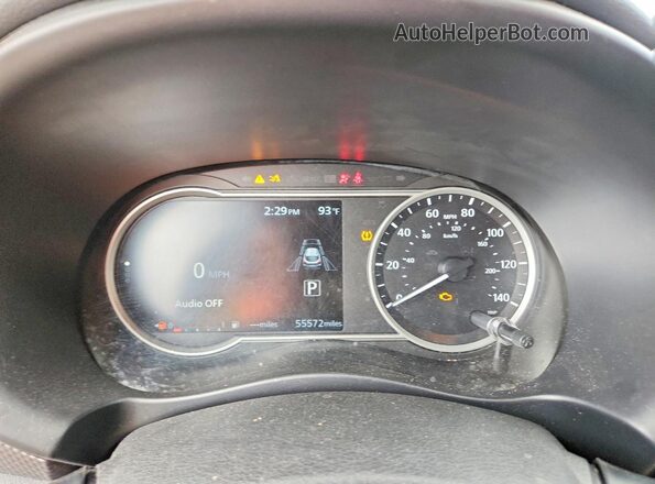 3N1CP5CV0LL534431 2020 NISSAN KICKS Gray Vista del cuadro de instrumentos
