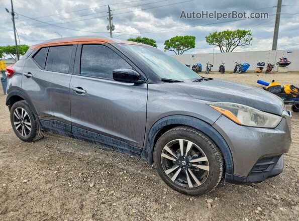 3N1CP5CV0LL534431 2020 NISSAN KICKS Gray Delantero derecho