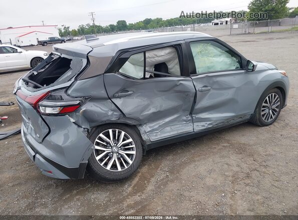 3N1CP5CV0ML514228 2021 NISSAN KICKS Blue Tył prawy